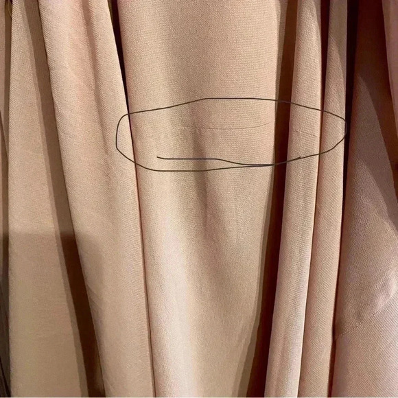 Revelry New Harper Chiffon Wrap Maxi Dress Pink Bridesmaid Wedding Plus Size - Picture 12 of 17